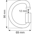 CAMP D QUICK LINK STEEL 10 mm
