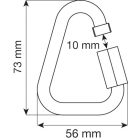 CAMP DELTA QUICK LINK STAINLESS 8 mm