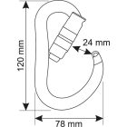 CAMP ATOM 2LOCK - Gun metal