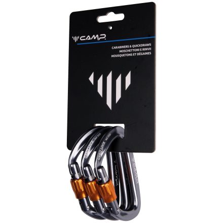 CAMP ORBIT LOCK 3 PACK - Gun metal